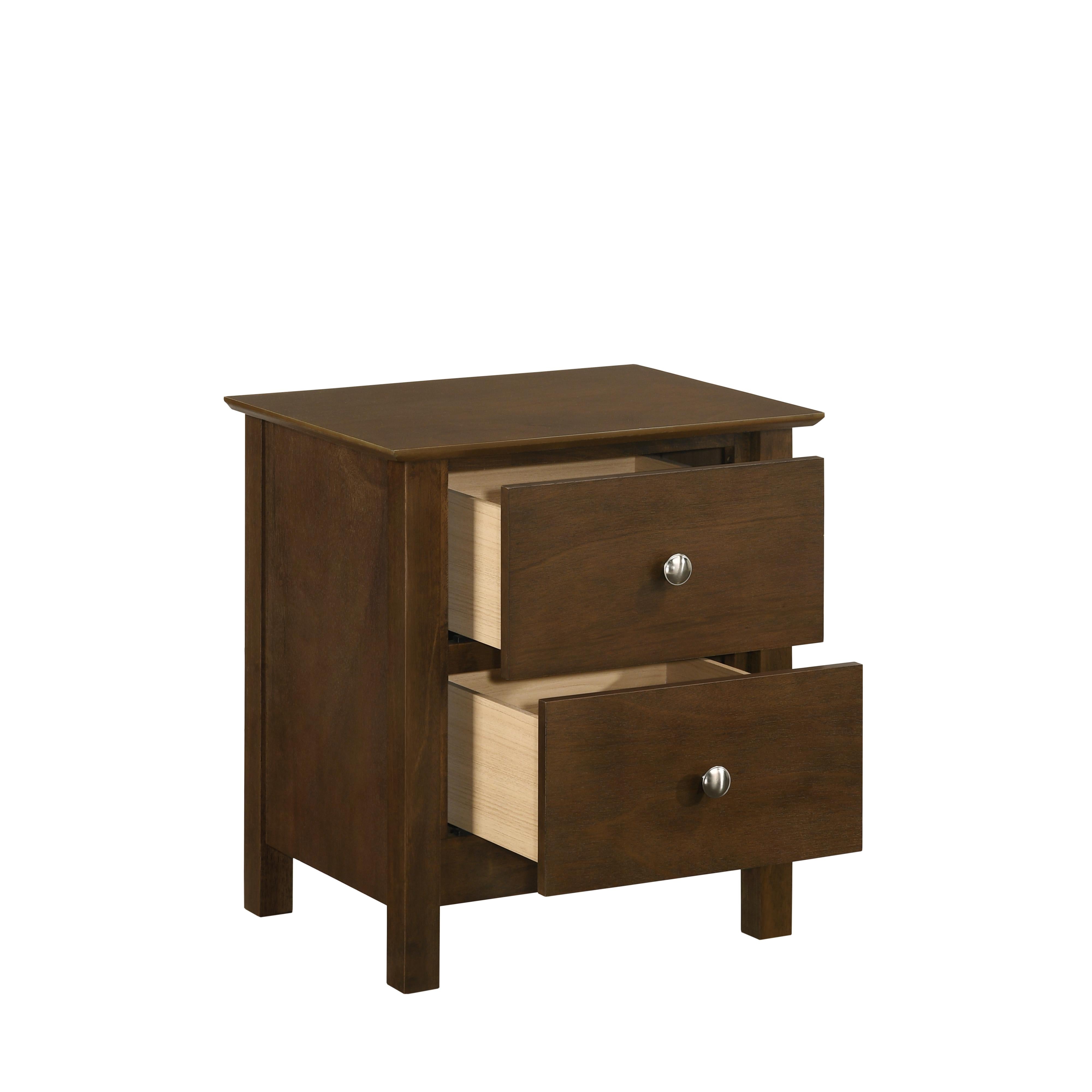 ZODIAC 2 DRAWER NIGHTSTAND-NATURAL - Ideal Furniture (Fresno,CA) 