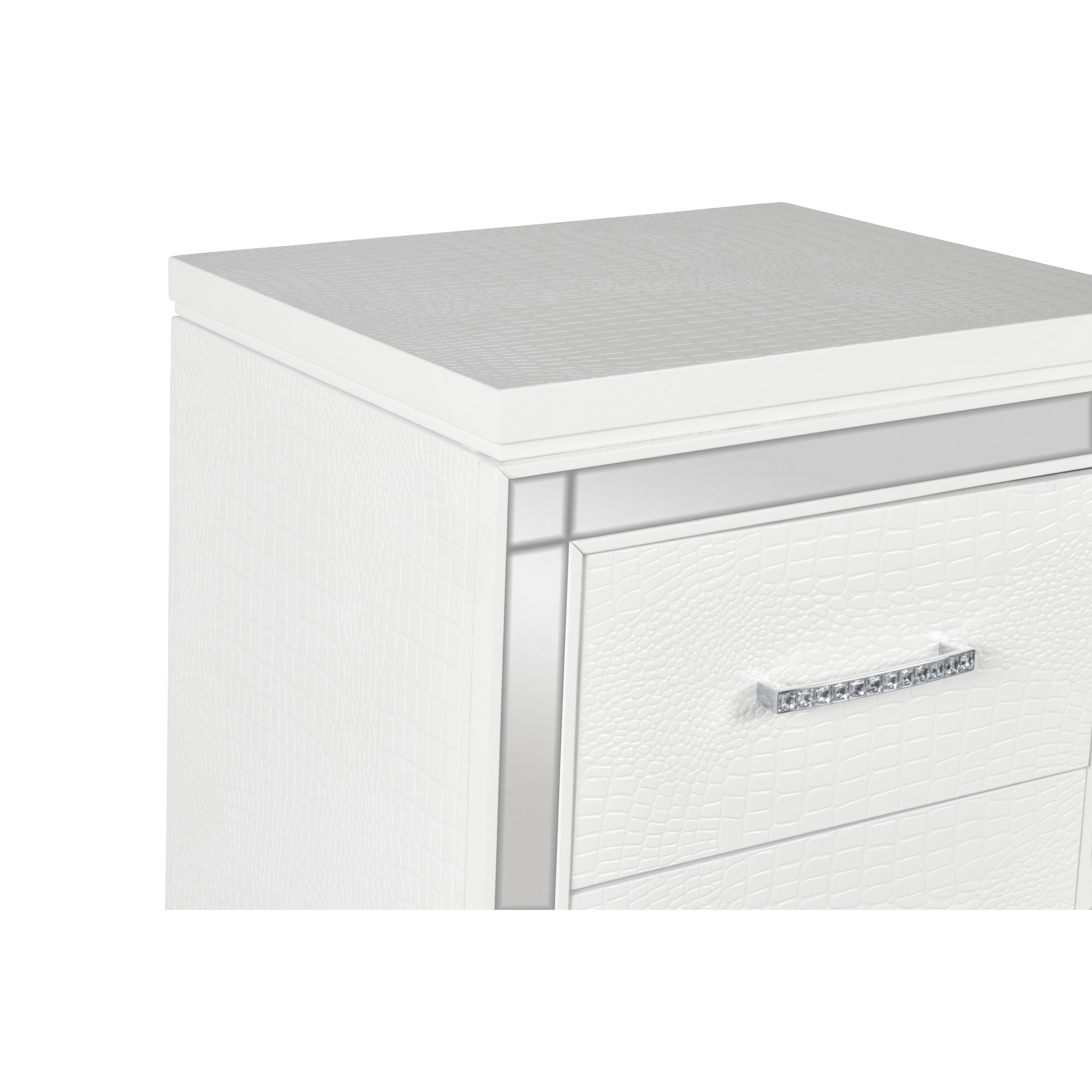 VALENTINO LINGERIE CHEST-WHITE - Ideal Furniture (Fresno,CA) 