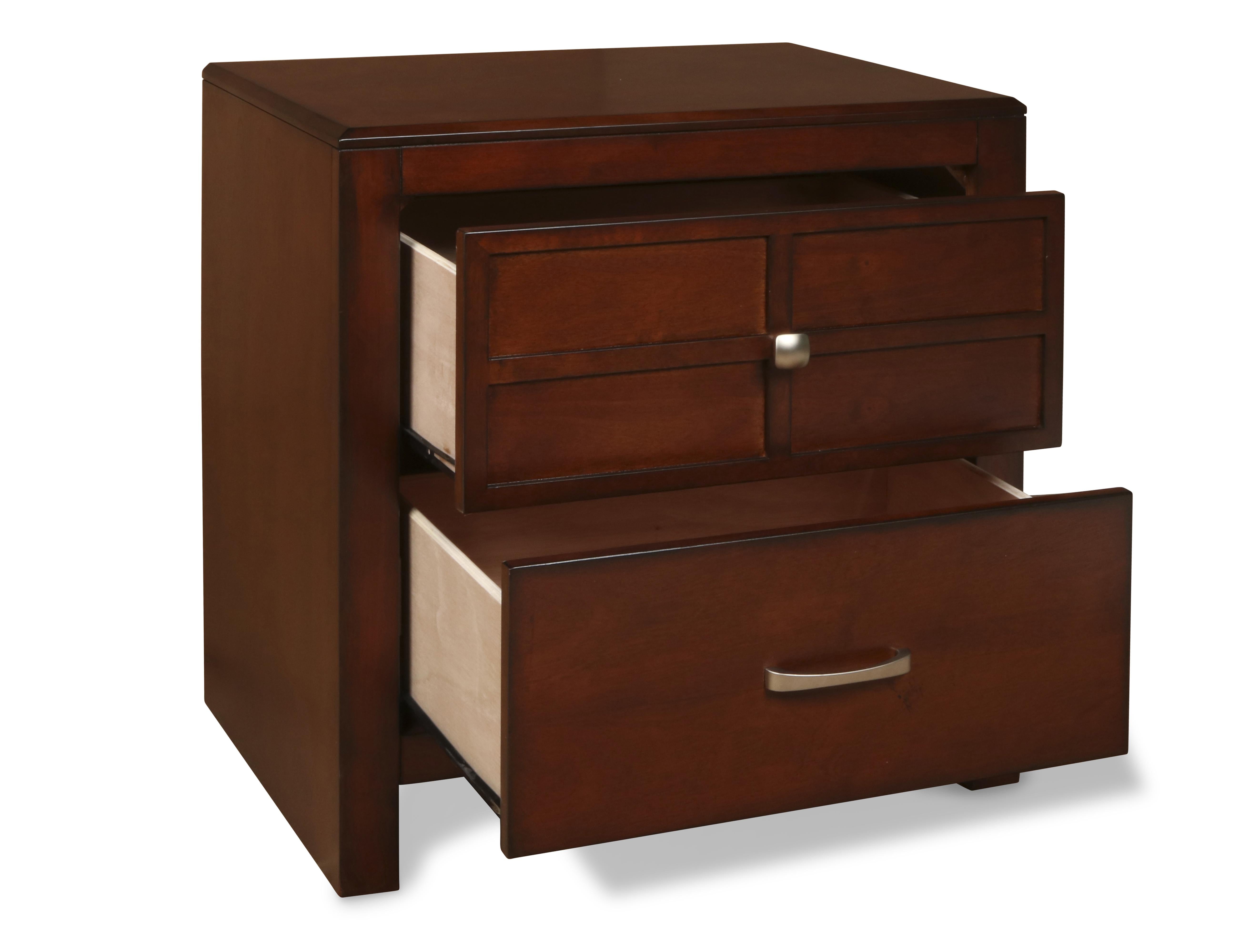 KENSINGTON NIGHTSTAND- BURNISHED CHERRY - Ideal Furniture (Fresno,CA) 
