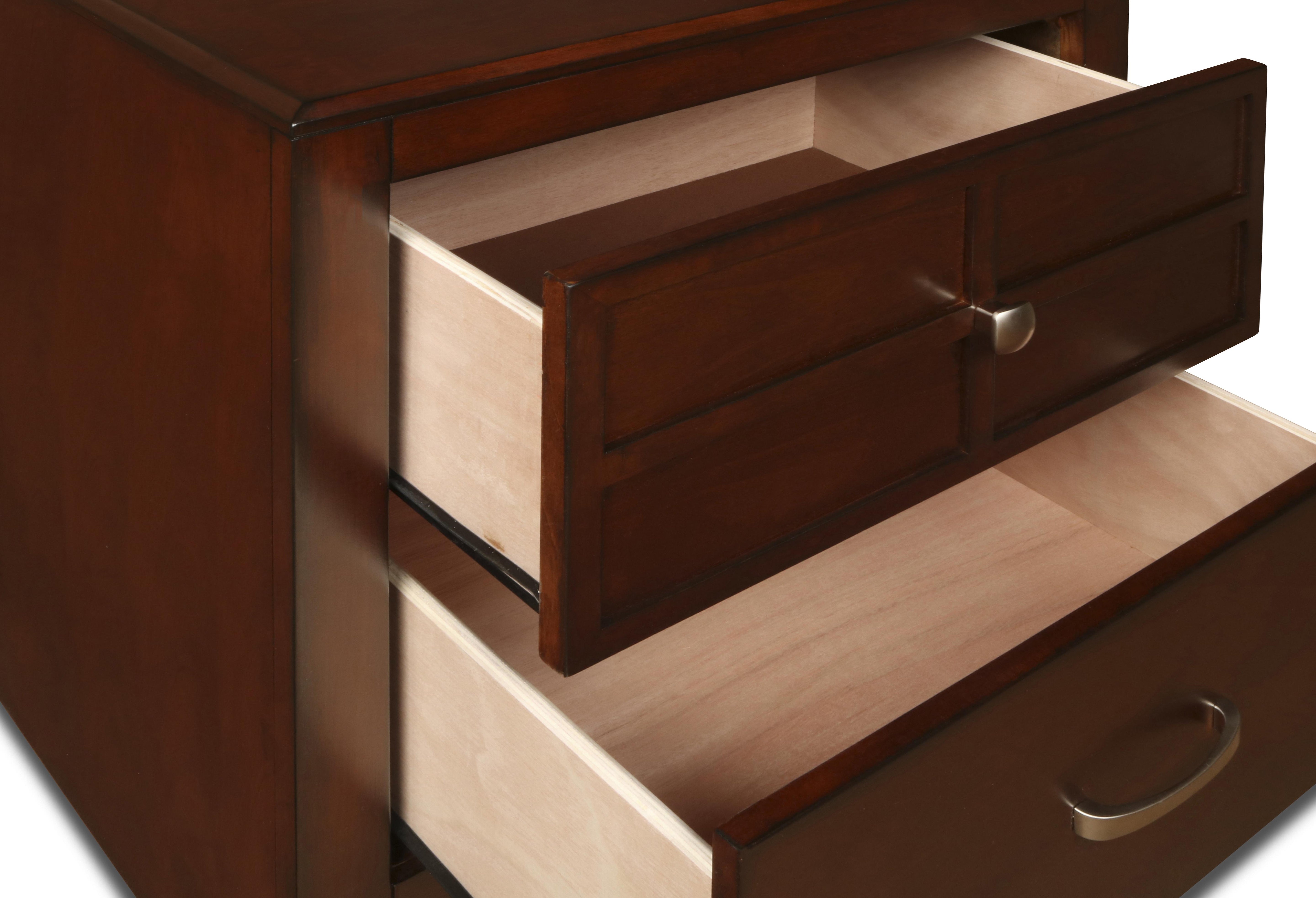 KENSINGTON NIGHTSTAND- BURNISHED CHERRY - Ideal Furniture (Fresno,CA) 