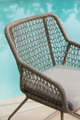 Majors Beach Outdoor Table and 2 Chairs - Ideal Furniture (Fresno,CA) 