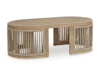 Serena Shores Outdoor Coffee Table - Ideal Furniture (Fresno,CA) 