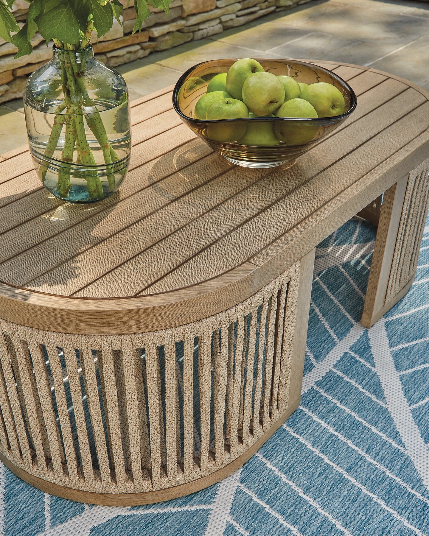 Serena Shores Outdoor Coffee Table - Ideal Furniture (Fresno,CA) 