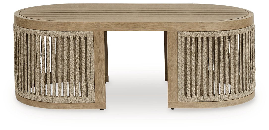 Serena Shores Outdoor Coffee Table - Ideal Furniture (Fresno,CA) 