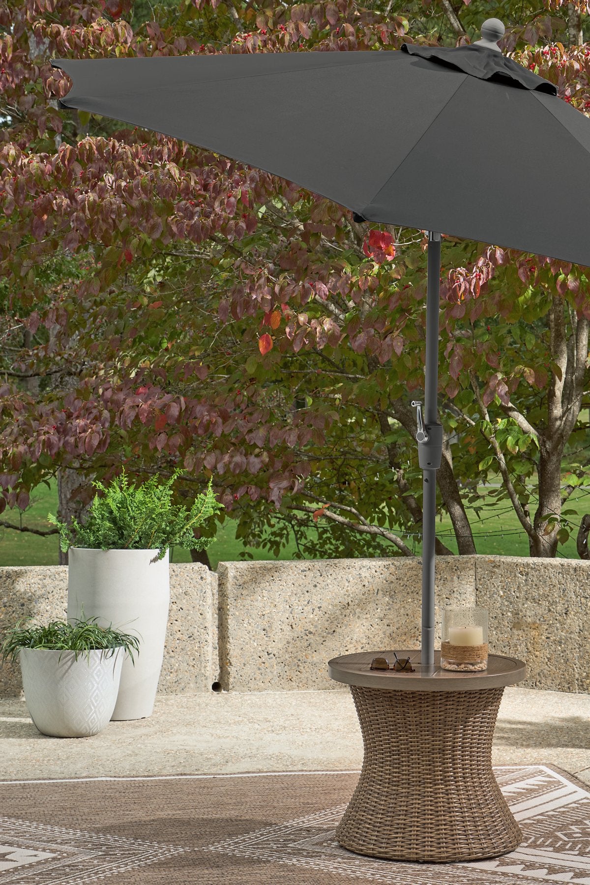 Laguna Heights Outdoor End Table - Ideal Furniture (Fresno,CA) 