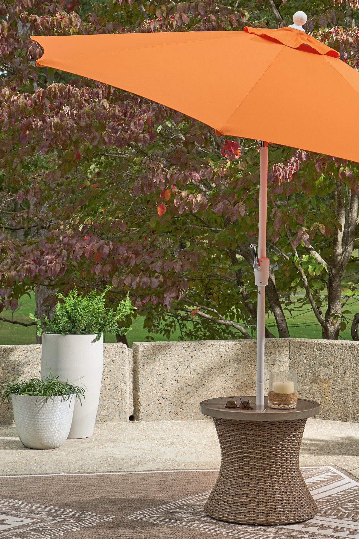 Laguna Heights Outdoor End Table - Ideal Furniture (Fresno,CA) 