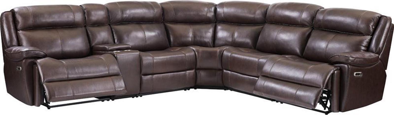 Parker House Furniture Eclipse Entertainment Console in Florence Brown - Ideal Furniture (Fresno,CA) 