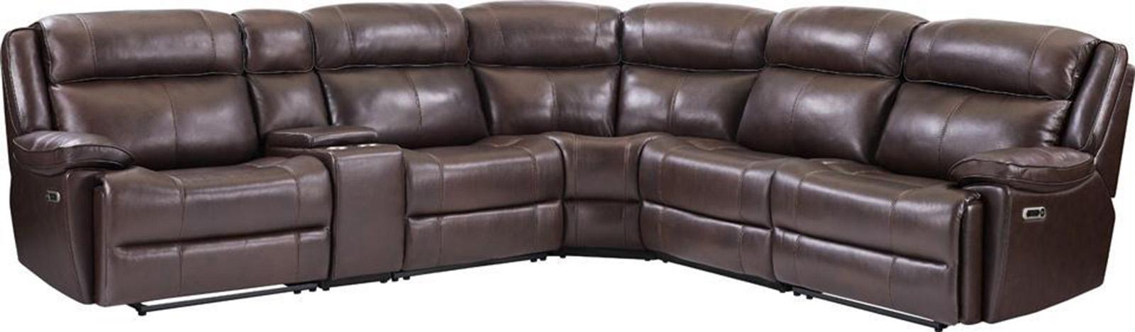 Parker House Furniture Eclipse Power Right Arm Facing Recliner in Florence Brown