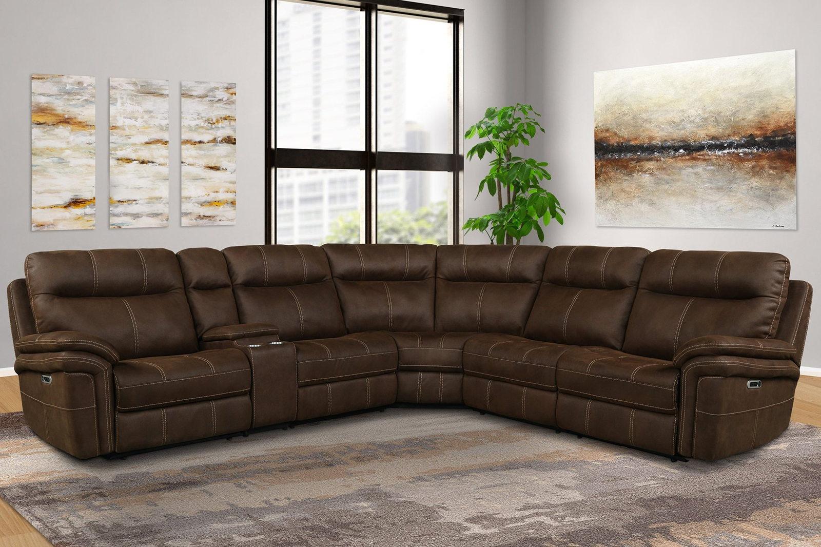 Parker House Mason Manual Armless Recliner in Dark Kahlua