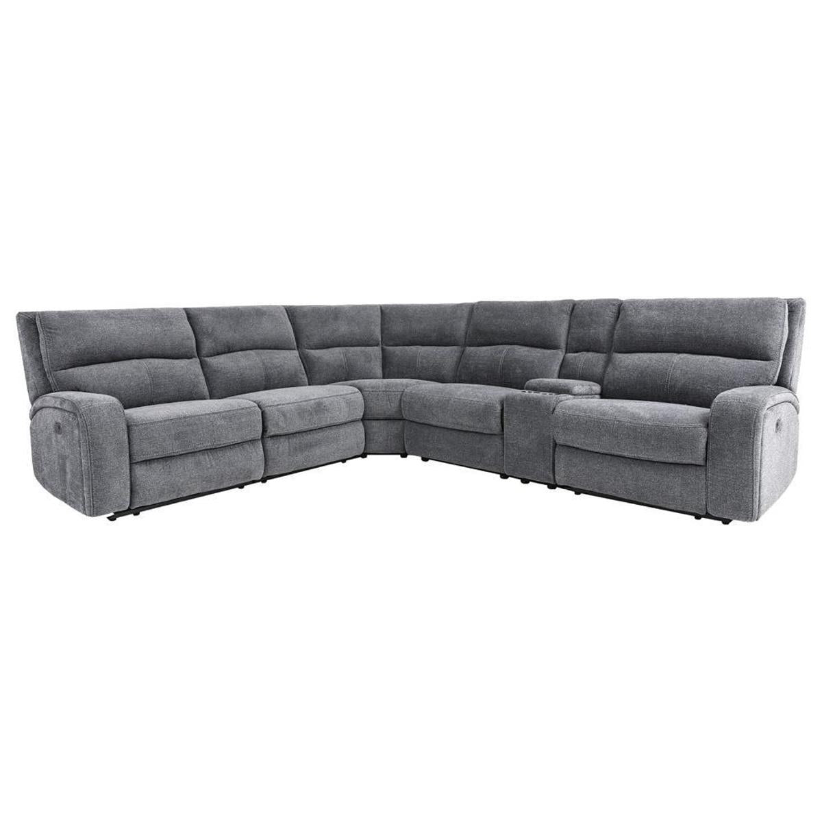 Parker House Polaris Power Left Arm Facing Recliner in Bizmark Grey - Ideal Furniture (Fresno,CA) 