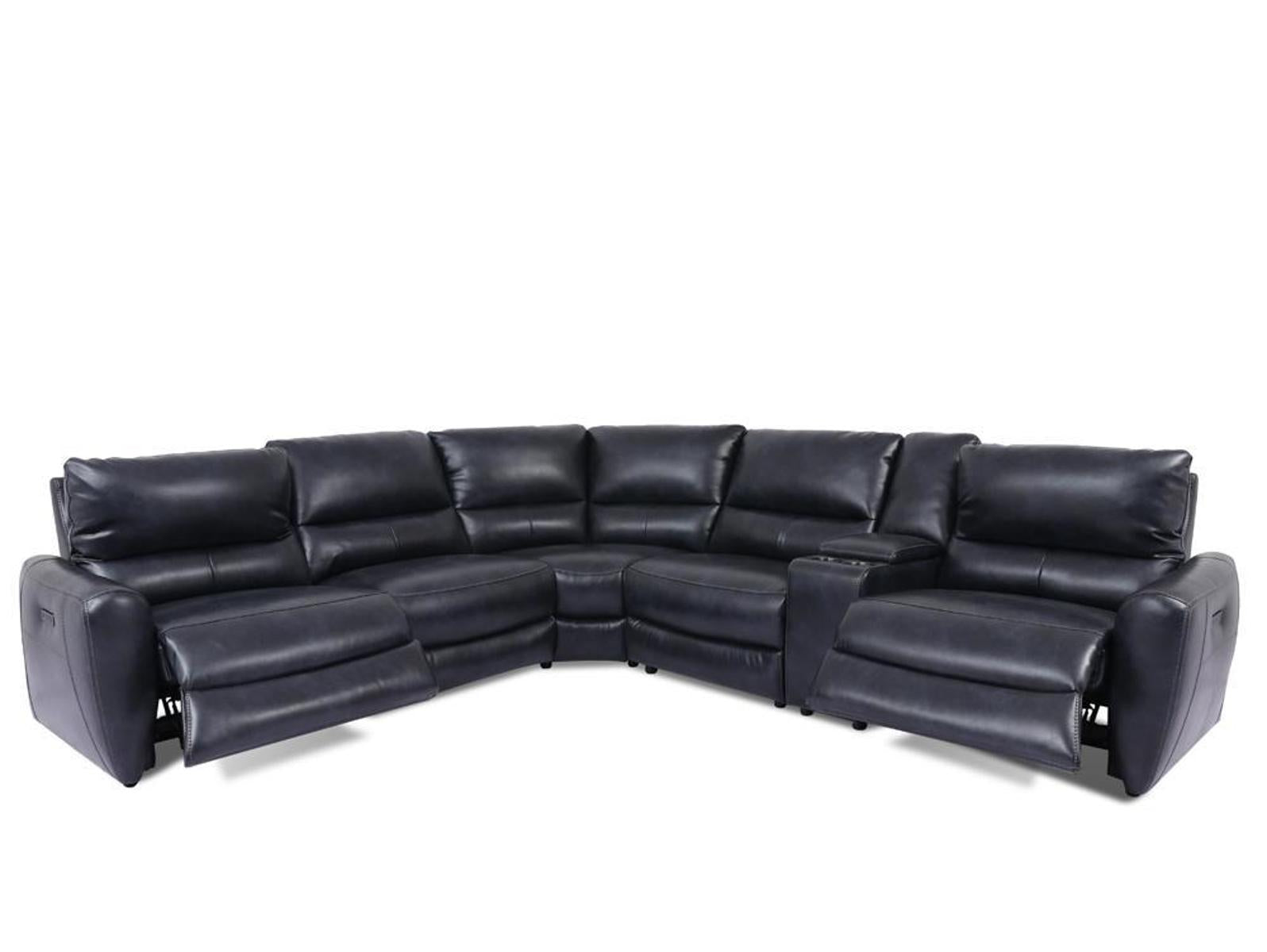 Parker House Samson Power Left Arm Facing Recliner in Banner Navy - Ideal Furniture (Fresno,CA) 