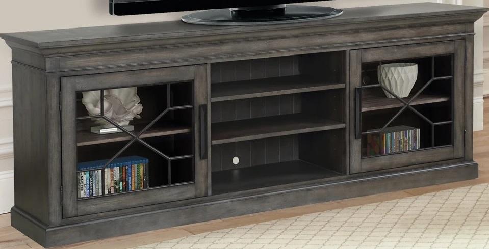 Parker House Sundance 92 in. TV Console in Smokey Grey image