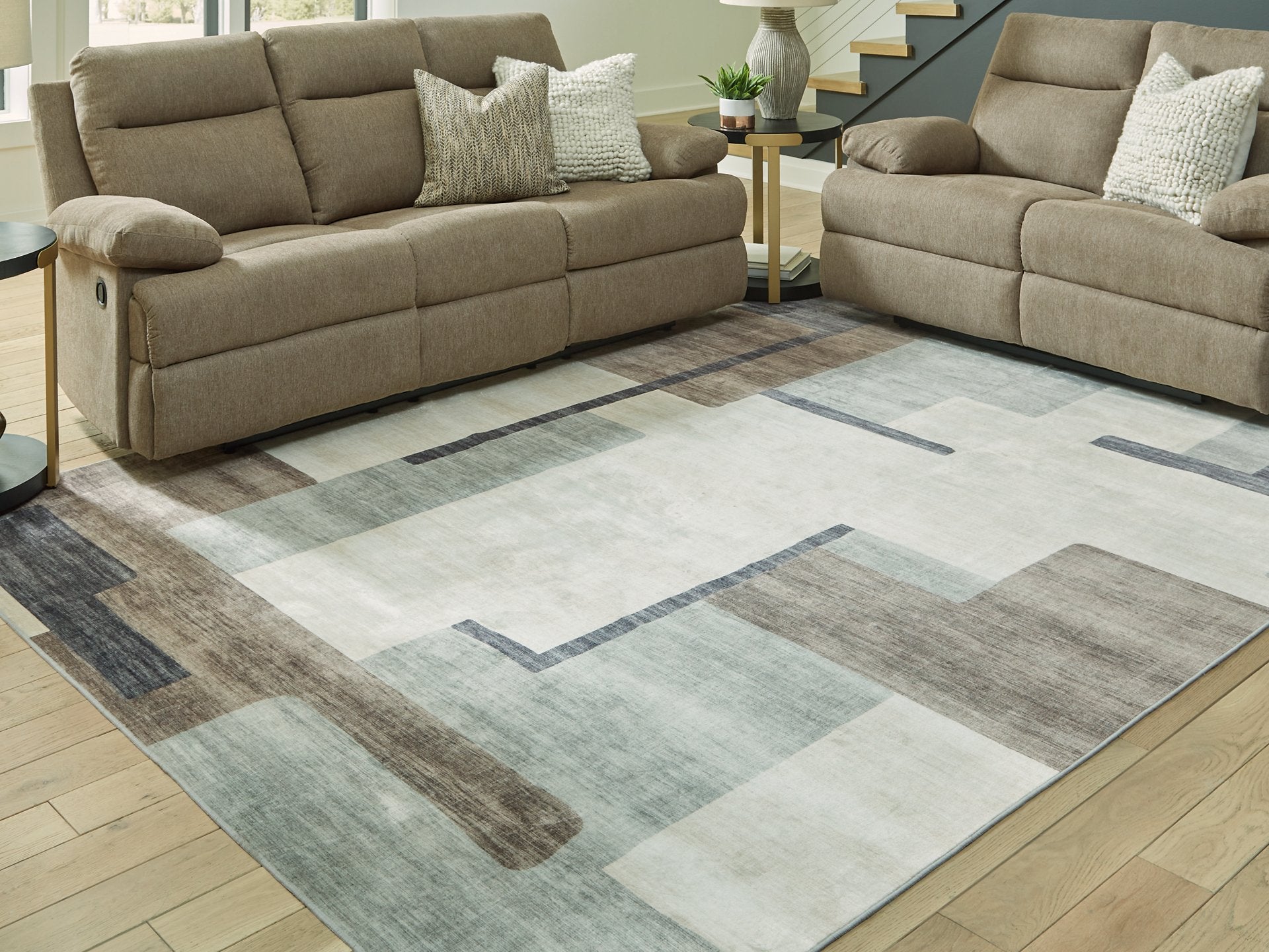 Larkport Washable Area Rug - Ideal Furniture (Fresno,CA) 