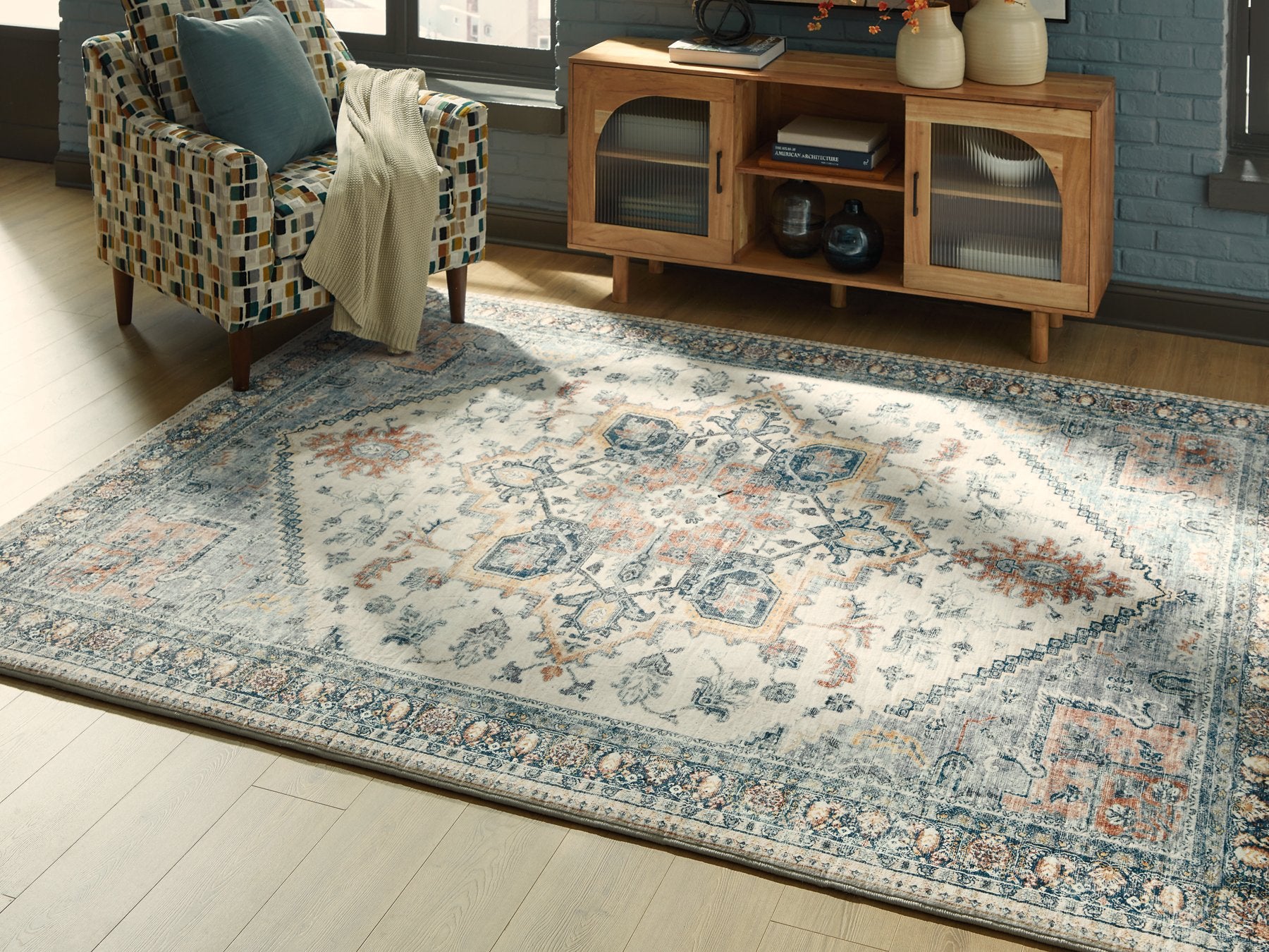 Wallney Area Rug - Ideal Furniture (Fresno,CA) 