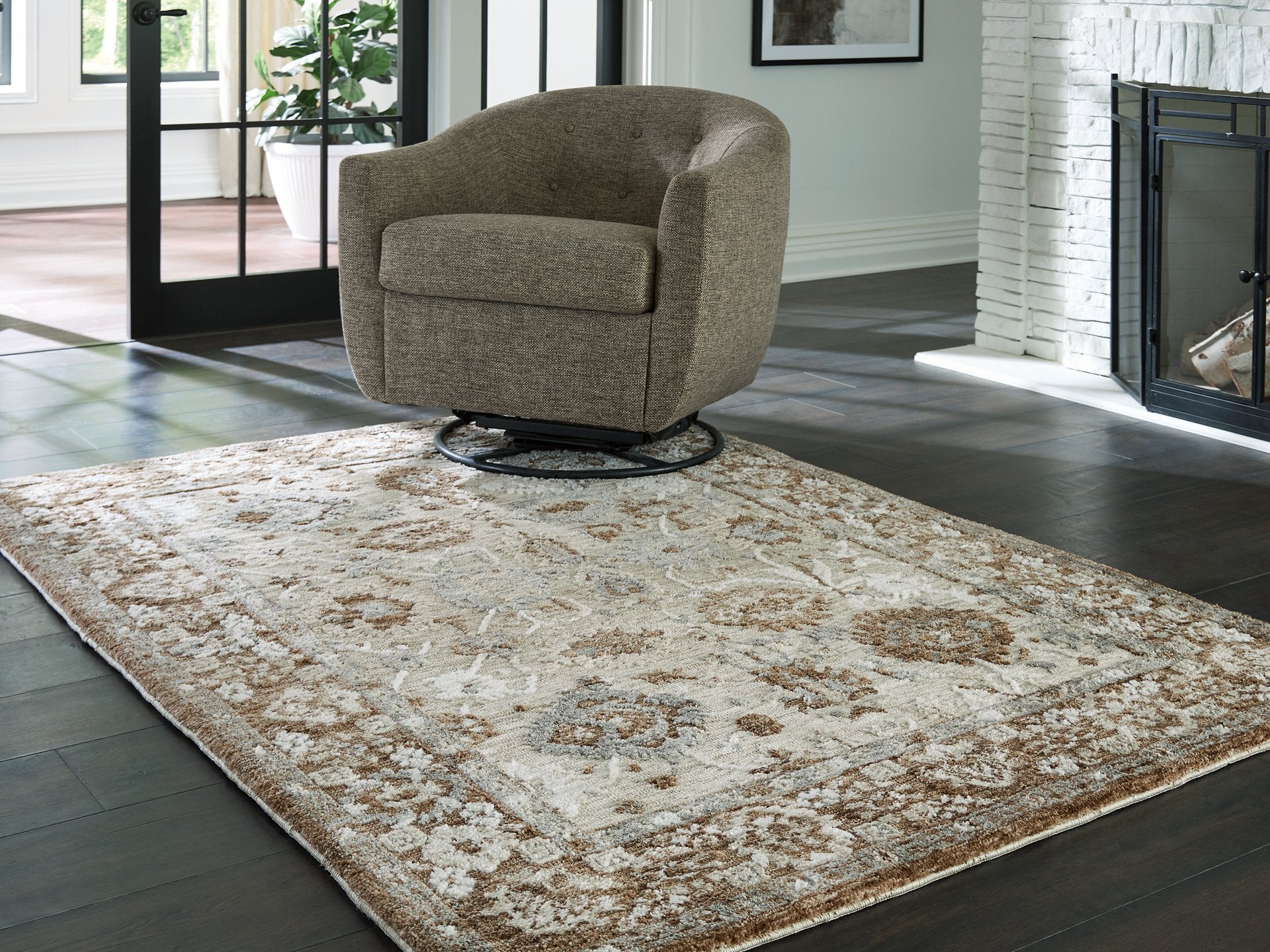 Ainswick Memory Foam Rug - Ideal Furniture (Fresno,CA) 