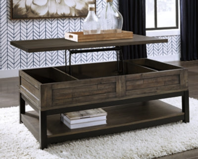 Johurst Coffee Table with Lift Top - Ideal Furniture (Fresno,CA) 