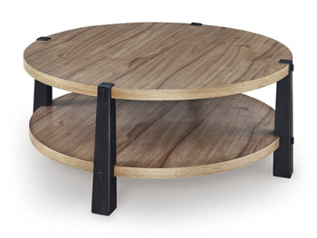 Ridgester Coffee Table - Ideal Furniture (Fresno,CA) 