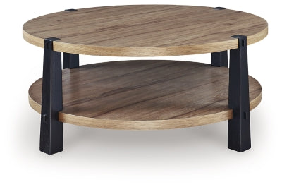 Ridgester Coffee Table - Ideal Furniture (Fresno,CA) 