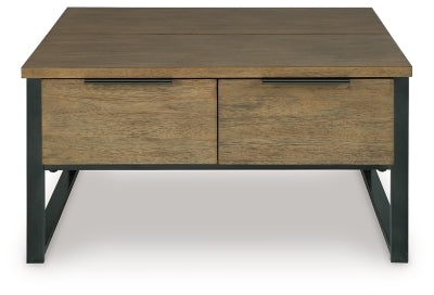 Montia Lift-Top Coffee Table - Ideal Furniture (Fresno,CA) 