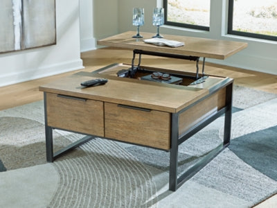 Montia Lift-Top Coffee Table - Ideal Furniture (Fresno,CA) 