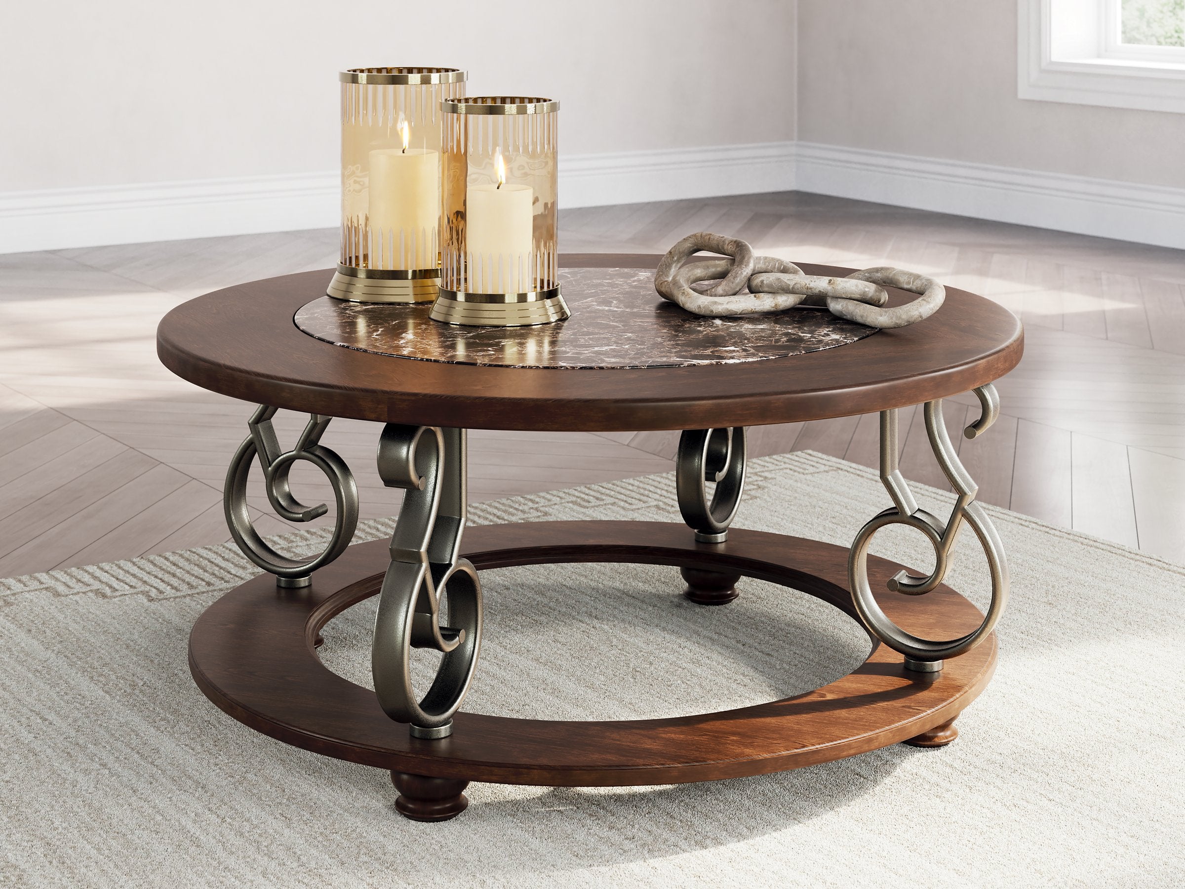 Frallyn Coffee Table - Ideal Furniture (Fresno,CA) 