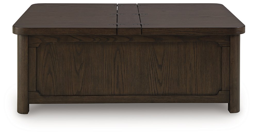 Breckington Coffee Table With Storage - Ideal Furniture (Fresno,CA) 
