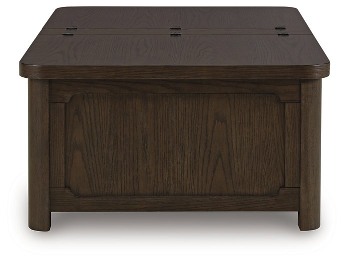 Breckington Coffee Table With Storage - Ideal Furniture (Fresno,CA) 
