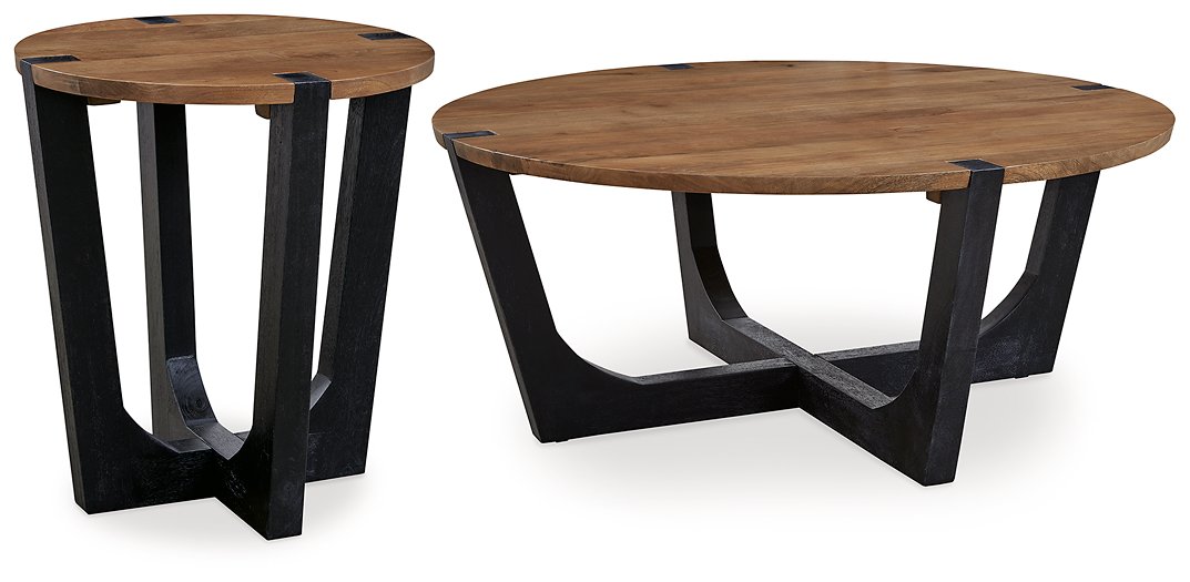 Hanneforth Occasional Table Set - Ideal Furniture (Fresno,CA) 