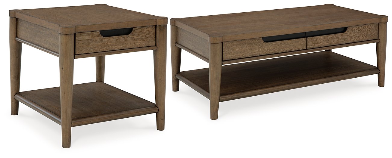 Roanhowe Occasional Table Set - Ideal Furniture (Fresno,CA) 