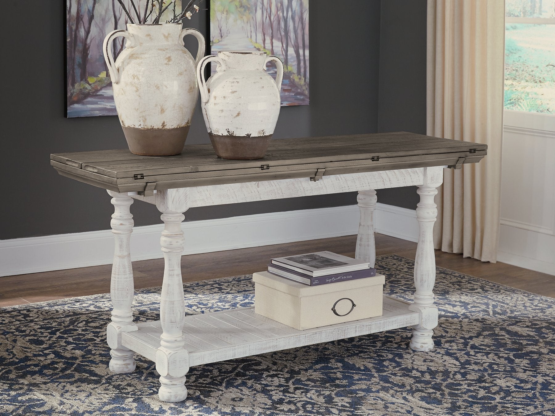 Havalance Sofa/Console Table - Ideal Furniture (Fresno,CA) 