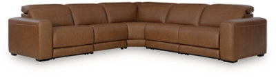 Magic Man 5-Piece Power Reclining Sectional - Ideal Furniture (Fresno,CA) 