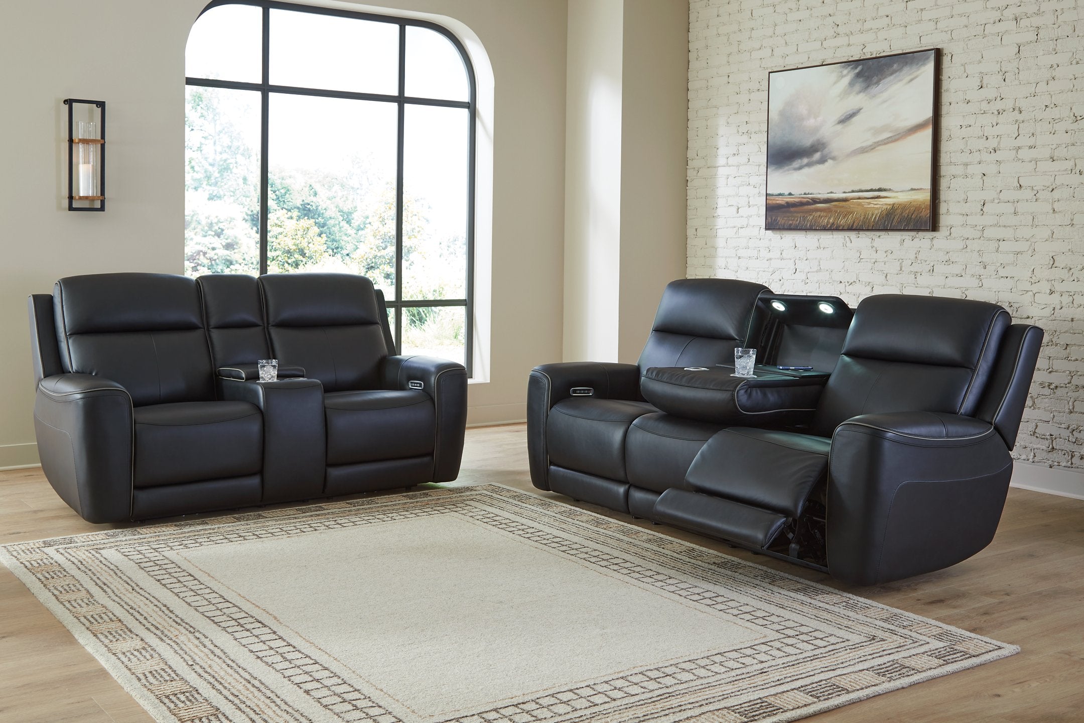 5Z-Comfort Power Reclining Living Room Set - Ideal Furniture (Fresno,CA) 