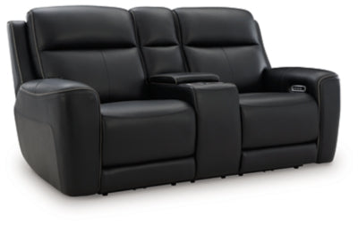5Z-Relaxation Power Reclining Loveseat with Console - Ideal Furniture (Fresno,CA) 