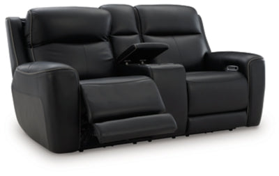 5Z-Relaxation Power Reclining Loveseat with Console - Ideal Furniture (Fresno,CA) 