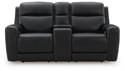 5Z-Relaxation Power Reclining Loveseat with Console - Ideal Furniture (Fresno,CA) 