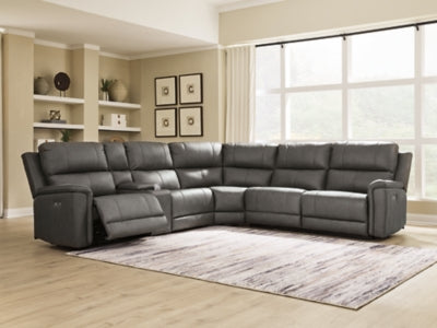 Bleckley Power Reclining Sectional - Ideal Furniture (Fresno,CA) 
