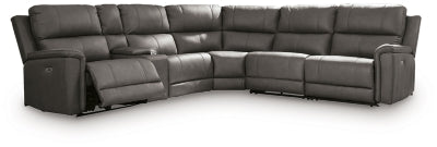 Bleckley Power Reclining Sectional - Ideal Furniture (Fresno,CA) 