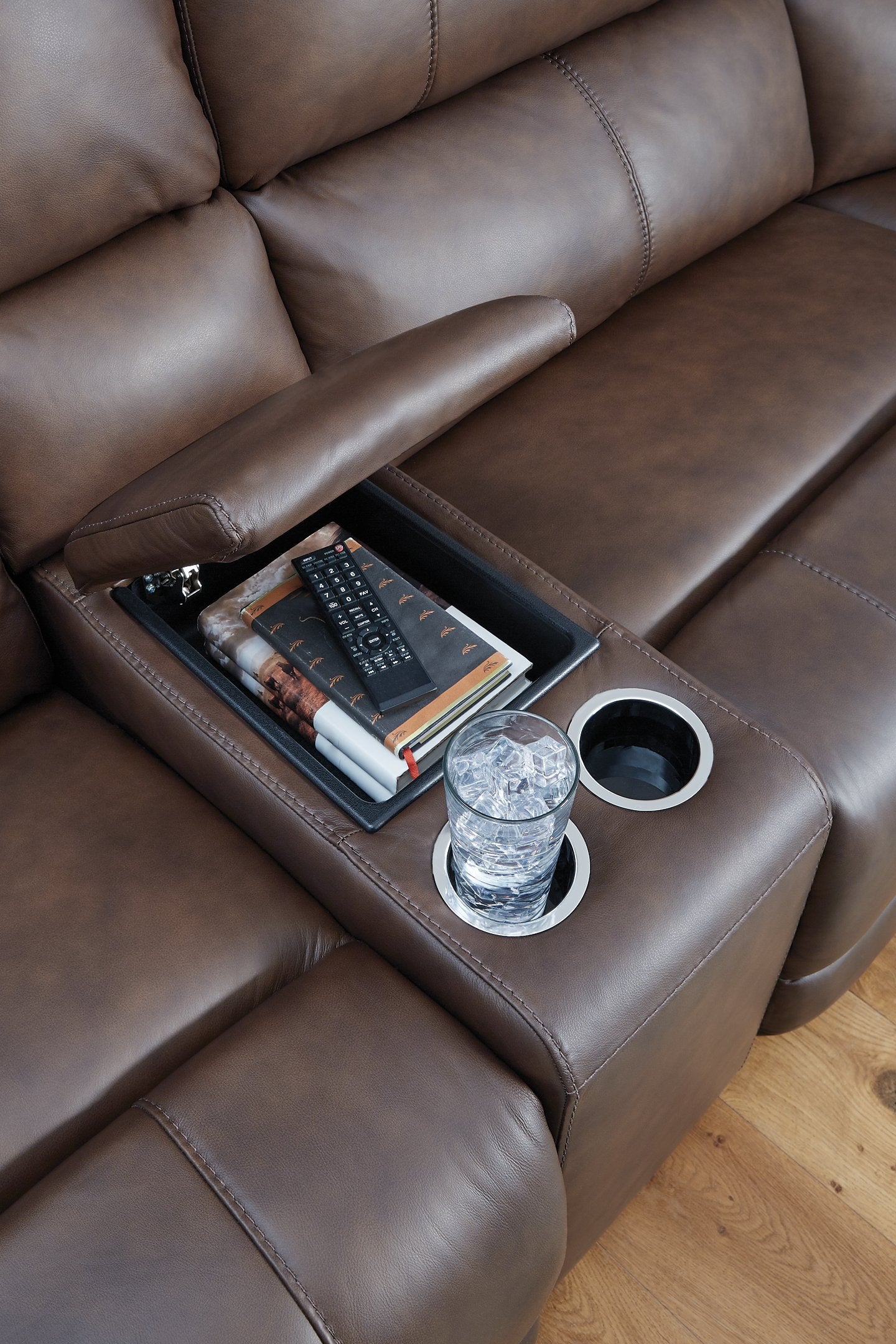 Bleckley Power Reclining Sectional - Ideal Furniture (Fresno,CA) 
