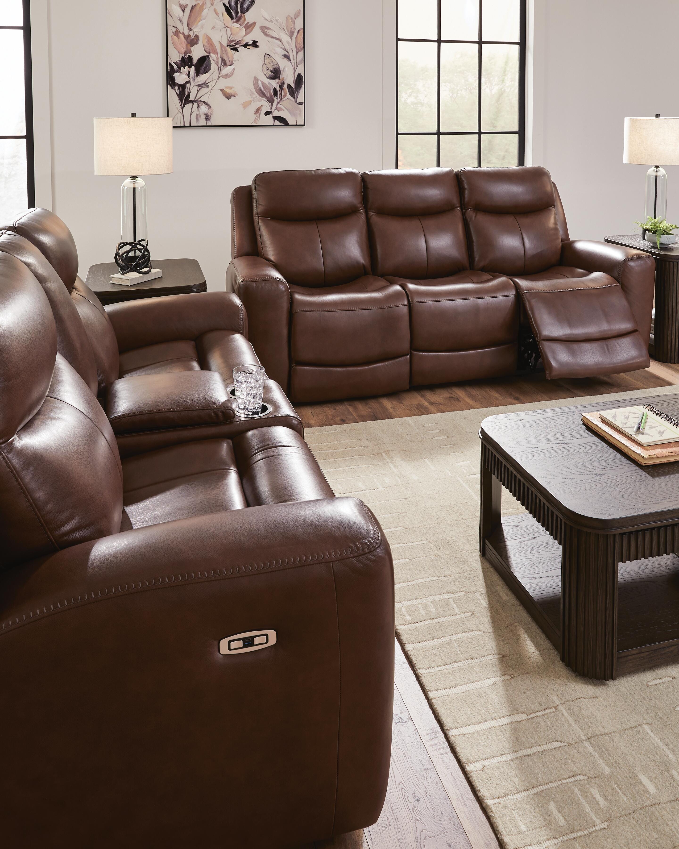 Bexhurst Reclining Living Room Set - Ideal Furniture (Fresno,CA) 