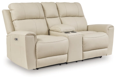 Dahlmoore Power Reclining Loveseat with Console - Ideal Furniture (Fresno,CA) 