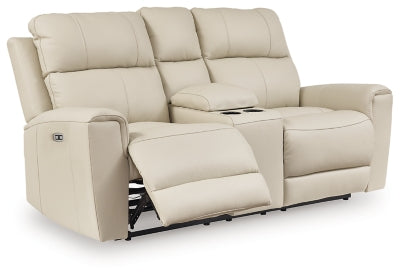 Dahlmoore Power Reclining Loveseat with Console - Ideal Furniture (Fresno,CA) 