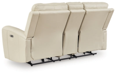 Dahlmoore Power Reclining Loveseat with Console - Ideal Furniture (Fresno,CA) 