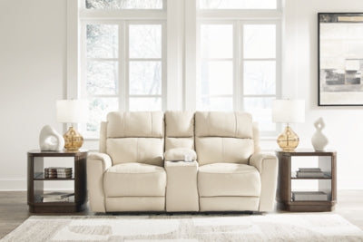Dahlmoore Power Reclining Loveseat with Console - Ideal Furniture (Fresno,CA) 