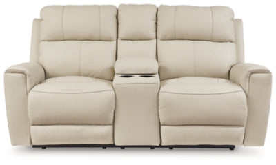 Dahlmoore Power Reclining Loveseat with Console - Ideal Furniture (Fresno,CA) 