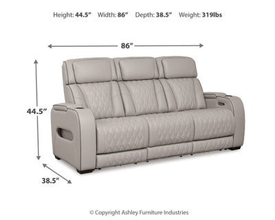 Boyington Power Reclining Sofa - Ideal Furniture (Fresno,CA) 