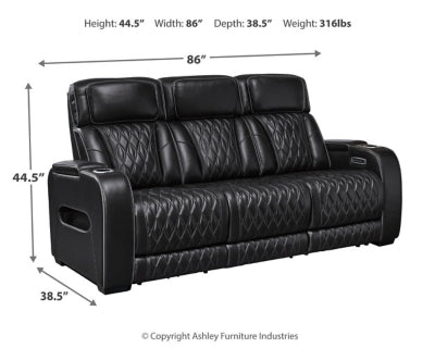 Boyington Power Reclining Sofa - Ideal Furniture (Fresno,CA) 