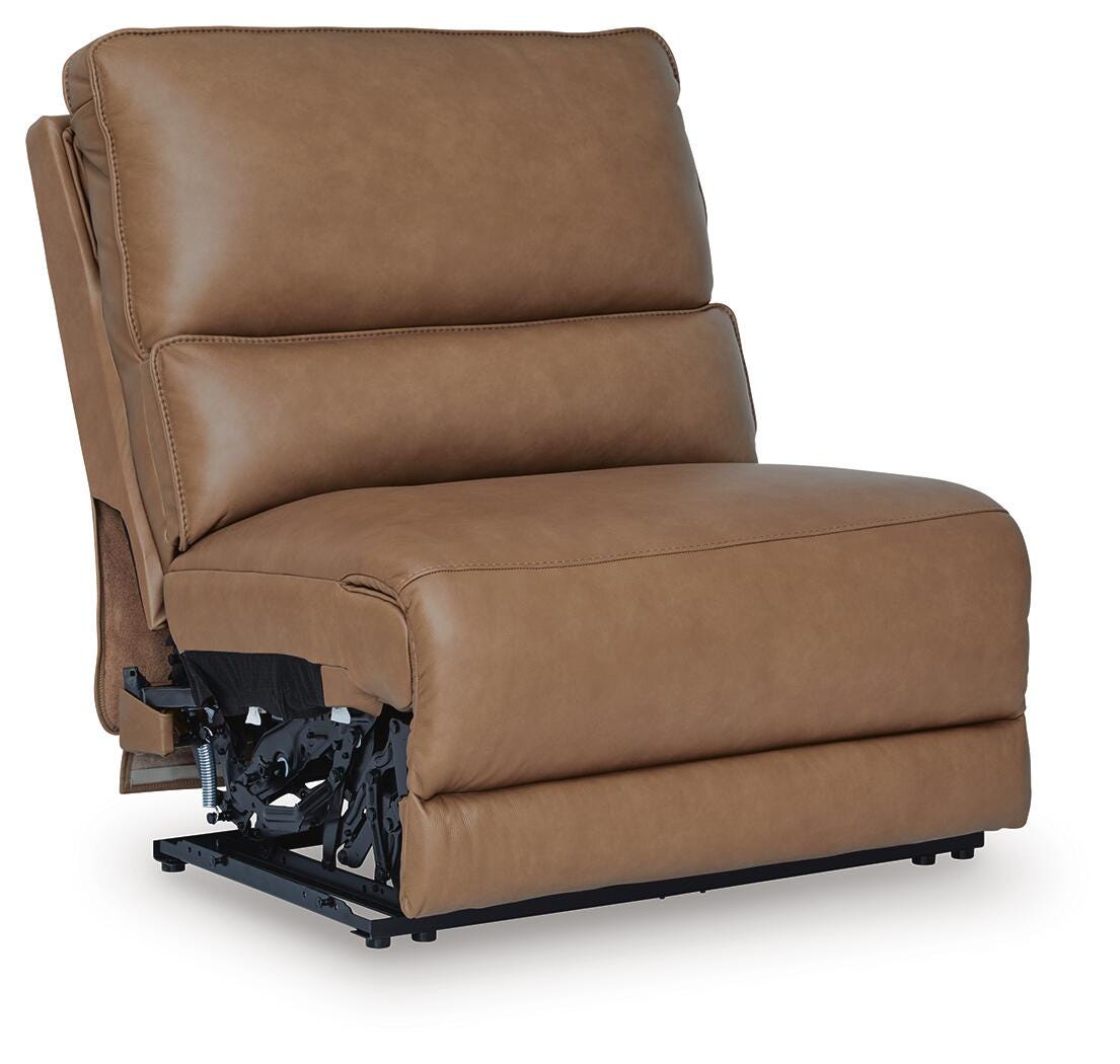 DeepWakes Power Reclining Sectional with Chaise - Ideal Furniture (Fresno,CA) 