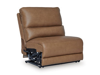 DeepWakes Power Reclining Sectional with Chaise - Ideal Furniture (Fresno,CA) 