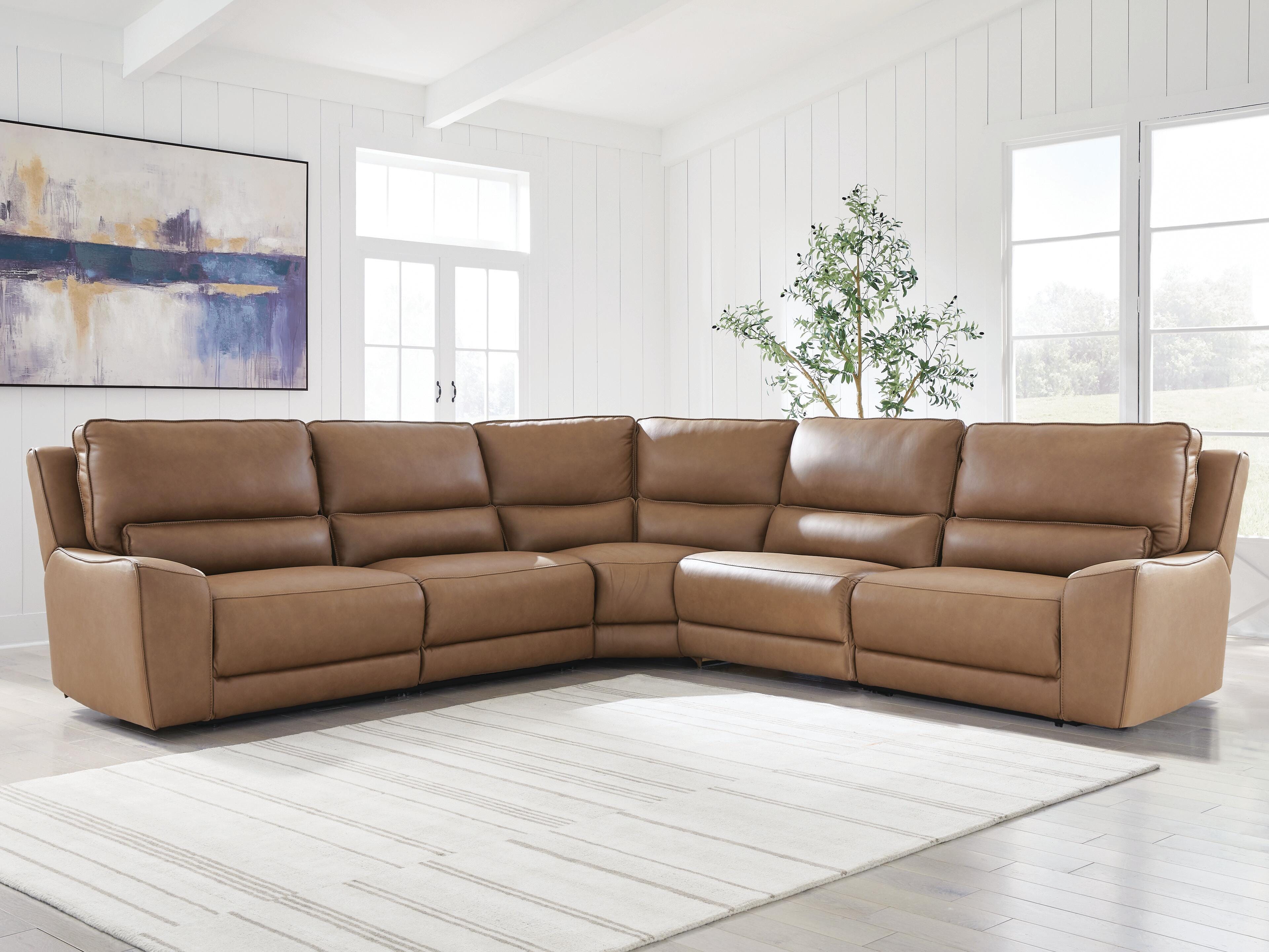 DeepWakes Power Reclining Sectional - Ideal Furniture (Fresno,CA) 