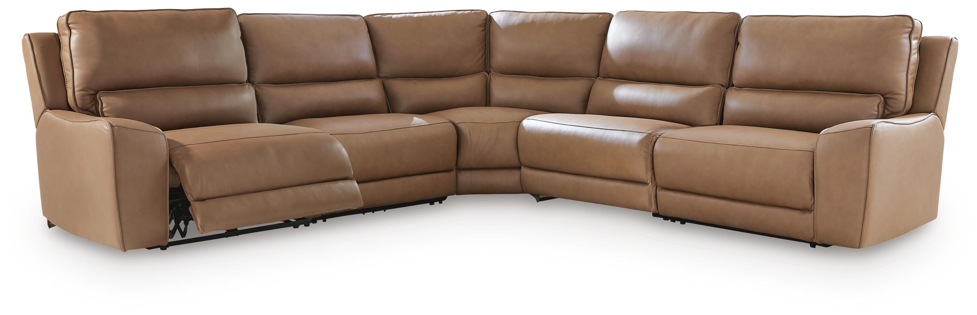 DeepWakes Power Reclining Sectional - Ideal Furniture (Fresno,CA) 